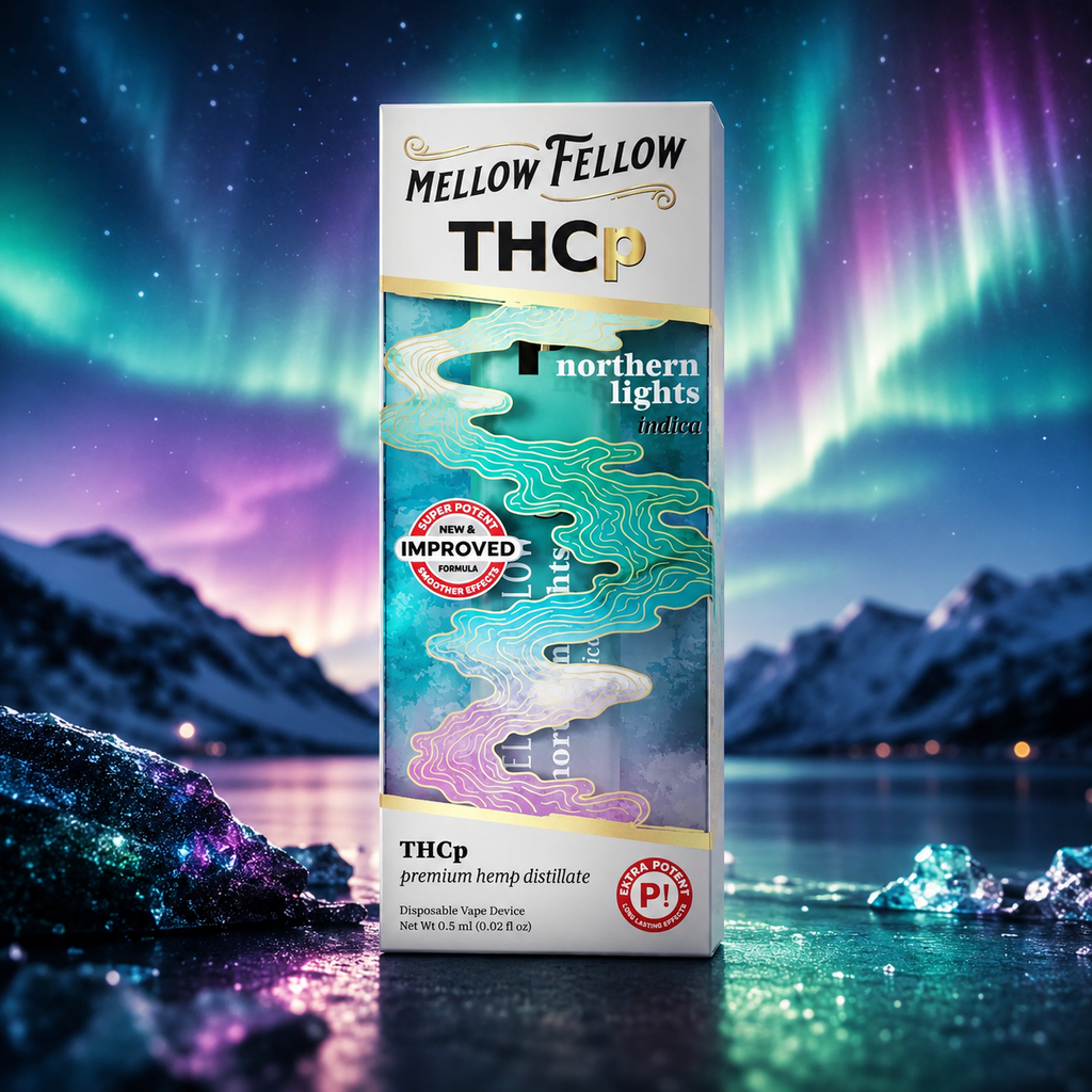 THCp 0.5g Disposable Vape - Northern Lights (Indica)