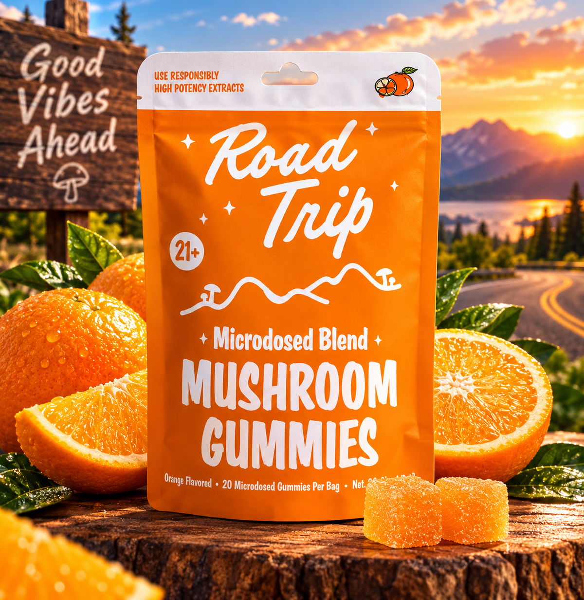 Day Trip By Toad Trip Carpe Diem Blend Microdosed Gummies