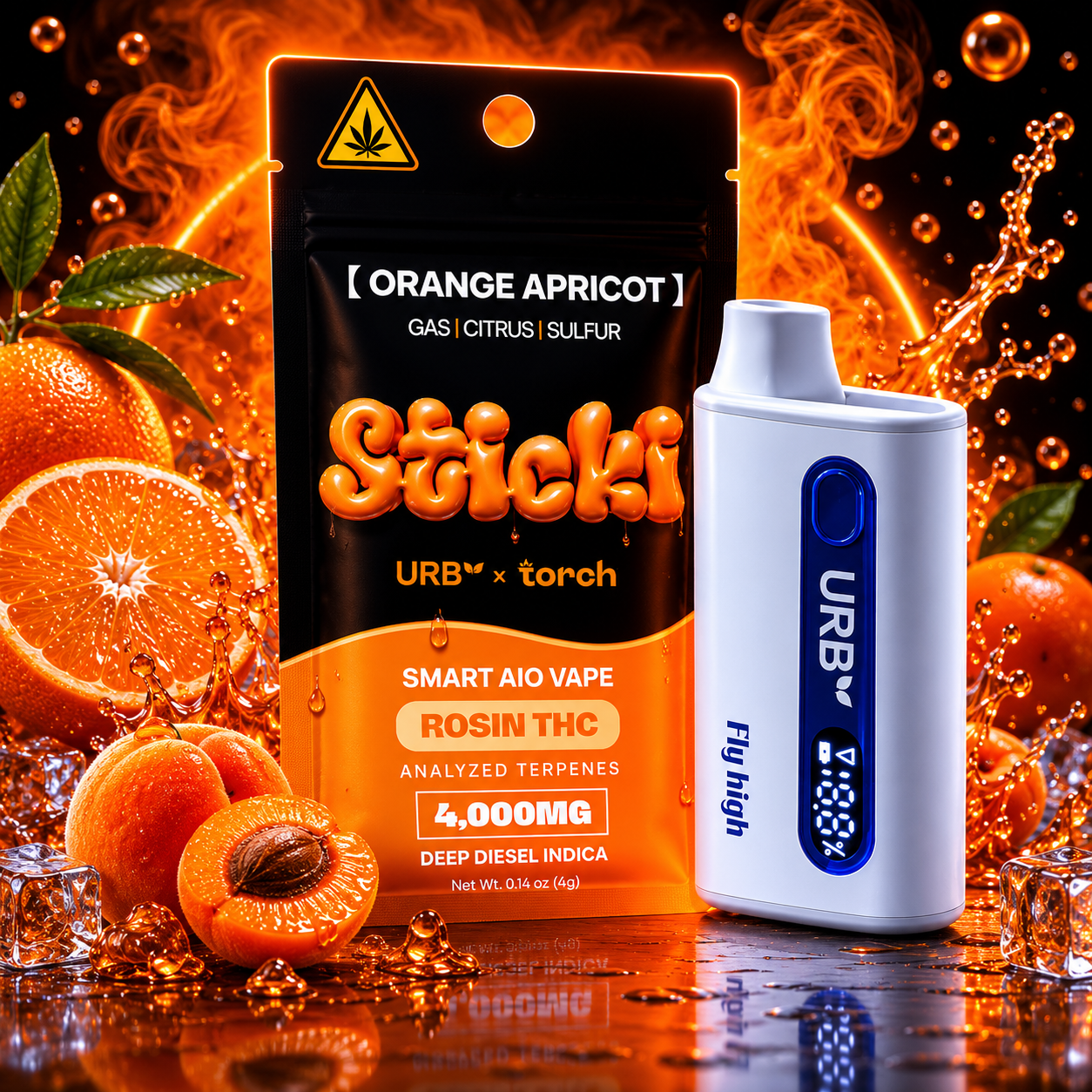 Orange Apricot | Indica | 4g